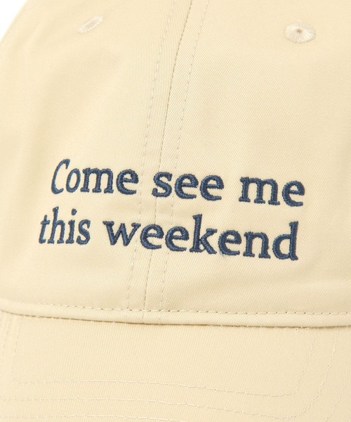 LAKOLE(ラコレ)の「ロゴ刺繍キャップ / 495366(キャップ・レディース・ライトベージュ/チェリーレッド/ブラウン/ブラック・FREE)」の8枚目の写真