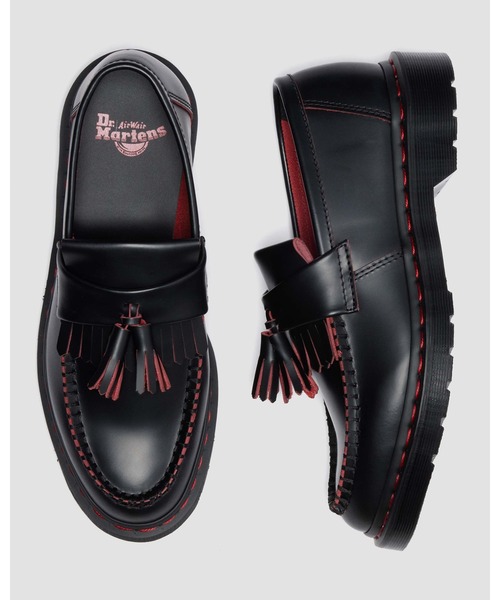 Dr. Martens/ドクターマーチン ADRIAN レッドステッチ タッセル