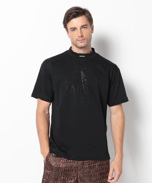 MARK & LONA(マークアンドロナ)の「Ever Crystal Skull Mock | MEN(Tシャツ/カットソー・メンズ・ブラック・48)」の1枚目の写真