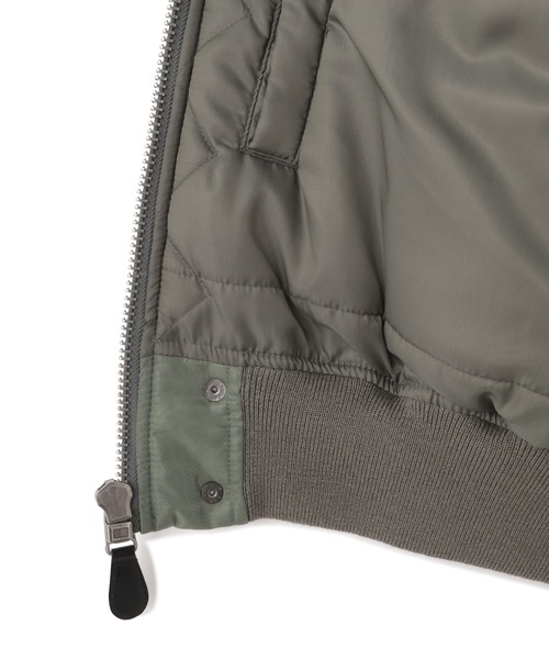 AVIREX（アヴィレックス）の「N‐2B COMMERCIAL / N-2B コマーシャル / AVIREX / アヴィレックス（ブルゾン・メンズ・セージグリーン/ブラック・LARGE/MEDIUM/XX-LARGE/X-LARGE）」の11枚目の写真