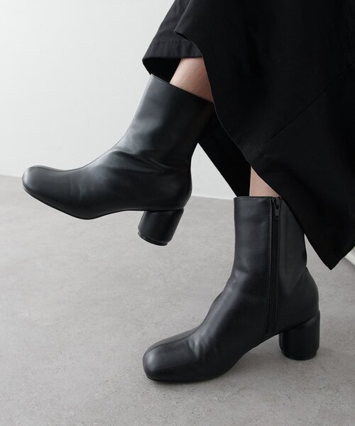 オブリックトゥヒールブーツ（ブーツ）｜Lui's（ルイス）の