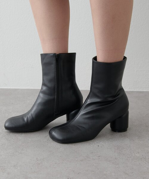 オブリックトゥヒールブーツ（ブーツ）｜Lui's（ルイス）の