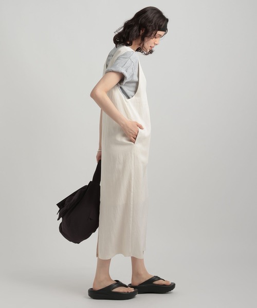 GEORGE'S(ジョージズ)の「Uネックワンピース(ワンピース・レディース・オフホワイト/ブラウン/ネイビー・SMALL/MEDIUM)」の8枚目の写真