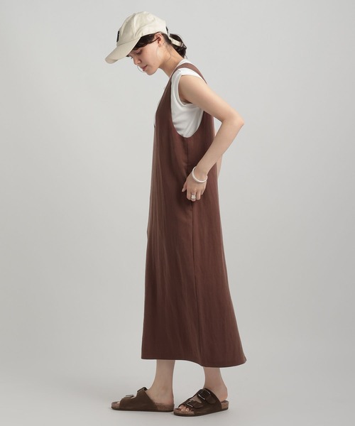GEORGE'S(ジョージズ)の「Uネックワンピース(ワンピース・レディース・オフホワイト/ブラウン/ネイビー・SMALL/MEDIUM)」の21枚目の写真