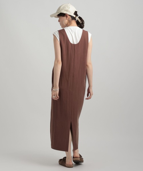 GEORGE'S(ジョージズ)の「Uネックワンピース(ワンピース・レディース・オフホワイト/ブラウン/ネイビー・SMALL/MEDIUM)」の22枚目の写真