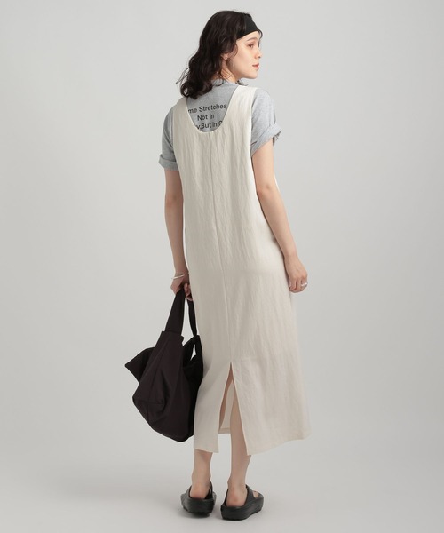 GEORGE'S(ジョージズ)の「Uネックワンピース(ワンピース・レディース・オフホワイト/ブラウン/ネイビー・SMALL/MEDIUM)」の7枚目の写真