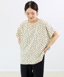 ベージュ ドット柄 半袖トップス トップス（ベージュ系・ドット柄）ファッション通販 - ZOZOTOWN