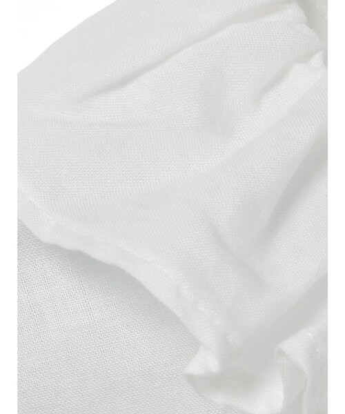 mizuiroind(ミズイロインド)の「mizuiro ind フリルカラープルオーバーシャツ(シャツ/ブラウス・レディース・ライトグレー/ブラック/オフホワイト・FREE)」の5枚目の写真