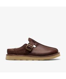 Clarks | Solsbury Mule / ソルスブリーミュール(ブラウンラインドレザー)(サンダル)