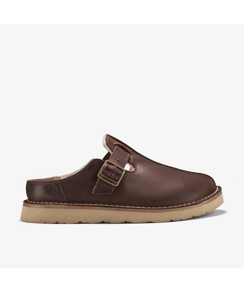 Clarks(クラークス)の「Solsbury Mule / ソルスブリーミュール(ブラウンラインドレザー)(サンダル・メンズ・ブラウン・UK6/UK6.5/UK7/UK7.5/UK8/UK8.5/UK9/UK9.5/UK10)」の9枚目の写真