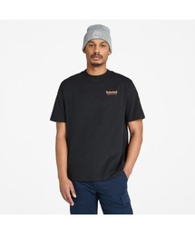 半袖 バック グラフィック Tシャツ メンズ