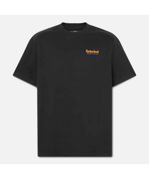 Timberland（ティンバーランド）の「半袖 バック グラフィック Tシャツ メンズ（Tシャツ/カットソー・メンズ・ブラック系その他・SMALL/X-LARGE/XX-LARGE/LARGE/MEDIUM）」の5枚目の写真