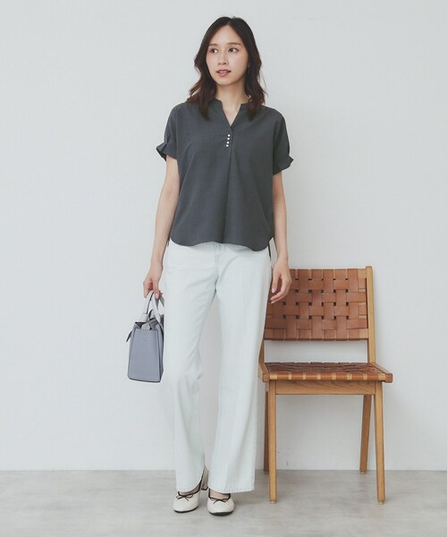 セール】《7色展開/XS-LLサイズ》タックスリーブスキッパー