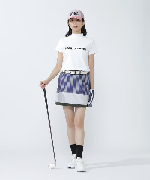 PEARLY GATES(パーリーゲイツ)の「【PEARLY GATES】アウトフィッター2WAYスカート(スカート・レディース・ベージュ/カーキ・MEDIUM/LARGE/SMALL)」の3枚目の写真