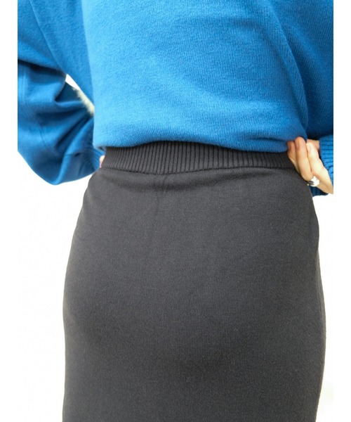 DOLLUPOOPS（ドールアップウップス）の「スカートレイヤードニットパンツ（その他パンツ・レディース・ボルドー/ブラック/ブルー・38）」の10枚目の写真