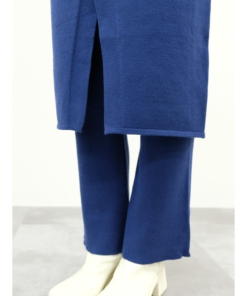 DOLLUPOOPS（ドールアップウップス）の「スカートレイヤードニットパンツ（その他パンツ・レディース・ボルドー/ブラック/ブルー・38）」の21枚目の写真