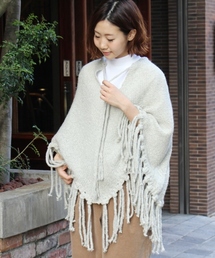 JOURNAL STANDARD | ブークレーミックス フリンジポンチョ#(ニット/セーター)