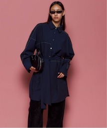MAISON SPECIAL(メゾンスペシャル)のHand Stitch Shirt Dress/ハンドステッチシャツワンピ(シャツワンピース)
