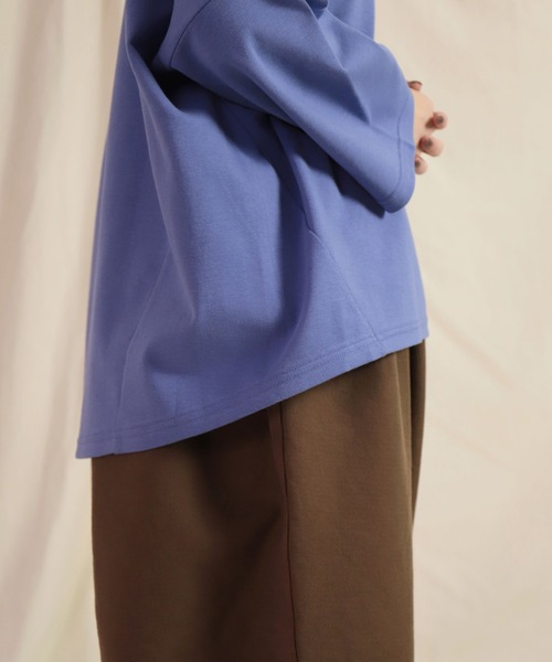 Brocante（ブロカント）の「[Brocante / ブロカント] 40/ポンチ ココンプルオーバー（Tシャツ/カットソー・レディース・ブルーパープル・2）」の12枚目の写真