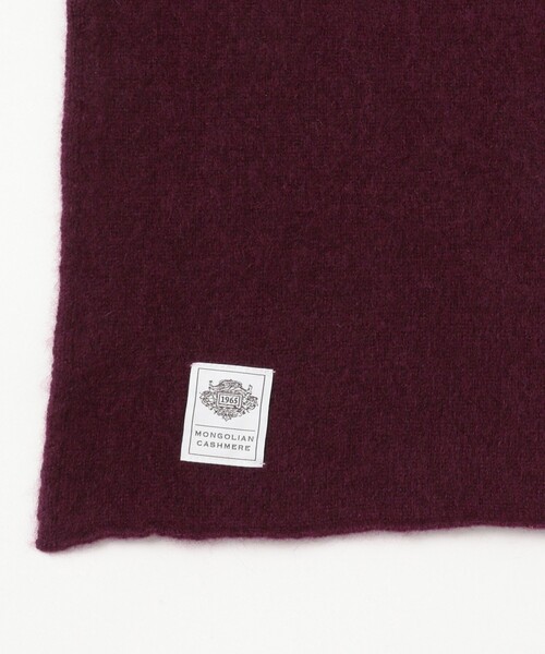 BRILLA per il gusto（ブリッラペルイルグースト）の「カシミヤ ソリッド マフラー（マフラー・メンズ・ブラック/ネイビー/チャコールグレー/ワイン・ONE SIZE）」の10枚目の写真