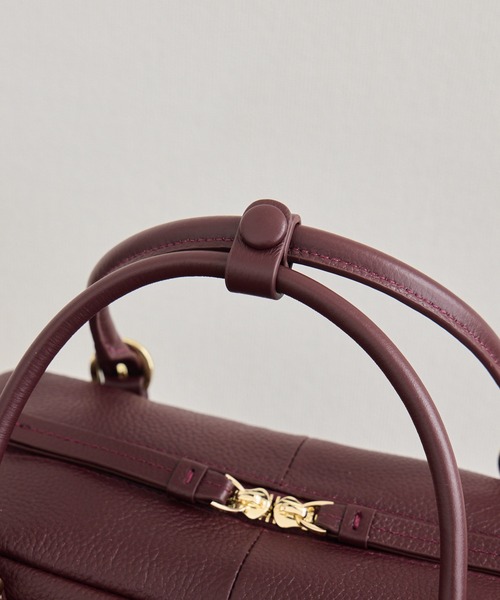 Paradise Picnic（パラダイスピクニック）の「story　スイッチハンドルボストン（ボストンバッグ・レディース・ボルドー/ブラック・FREE）」の16枚目の写真