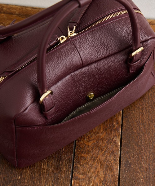 Paradise Picnic（パラダイスピクニック）の「story　スイッチハンドルボストン（ボストンバッグ・レディース・ボルドー/ブラック・FREE）」の20枚目の写真