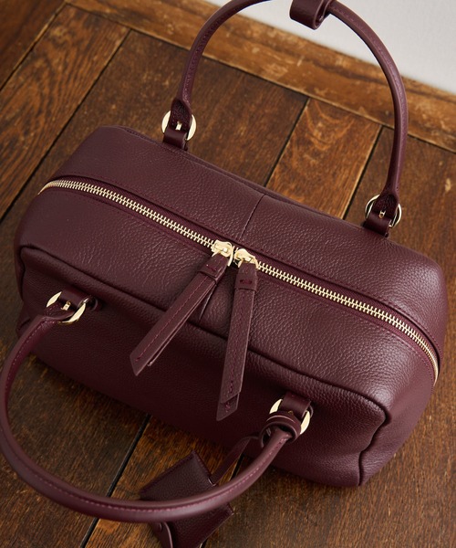 Paradise Picnic（パラダイスピクニック）の「story　スイッチハンドルボストン（ボストンバッグ・レディース・ボルドー/ブラック・FREE）」の21枚目の写真