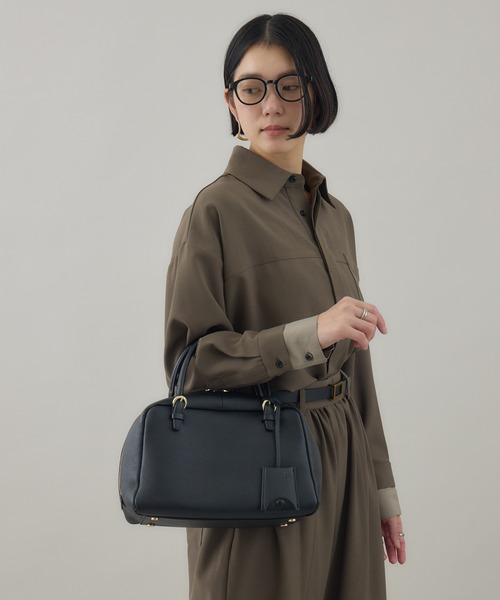 Paradise Picnic（パラダイスピクニック）の「story　スイッチハンドルボストン（ボストンバッグ・レディース・ボルドー/ブラック・FREE）」の6枚目の写真