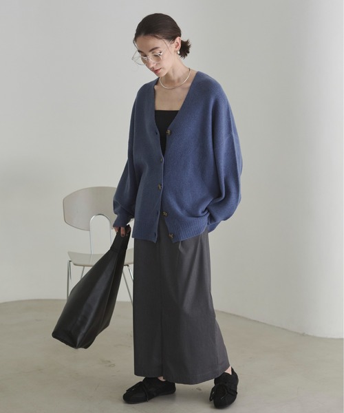 ANGIE（アンジー）の「フェイクレザー トート バッグ（トートバッグ・レディース・ブラウン/ブラック・FREE）」の8枚目の写真