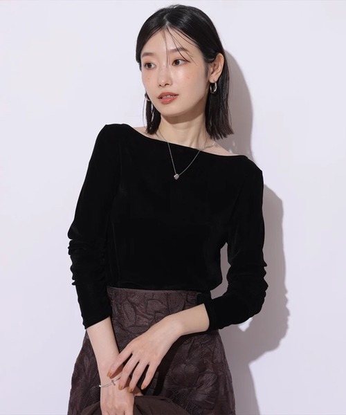 ベロアロンT（Tシャツ/カットソー）｜Mystrada（マイストラーダ）の