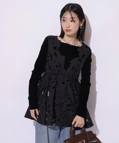 ベロアロンT（Tシャツ/カットソー）｜Mystrada（マイストラーダ）の