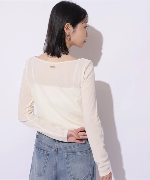 ベロアロンT（Tシャツ/カットソー）｜Mystrada（マイストラーダ）の