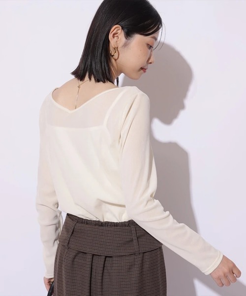 ベロアロンT（Tシャツ/カットソー）｜Mystrada（マイストラーダ）の