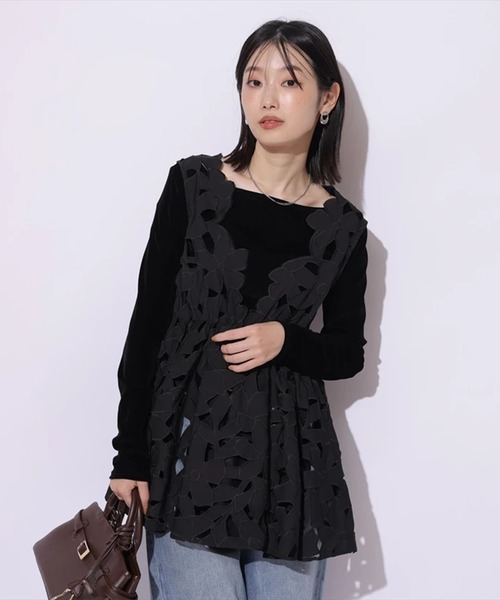 ベロアロンT（Tシャツ/カットソー）｜Mystrada（マイストラーダ）の