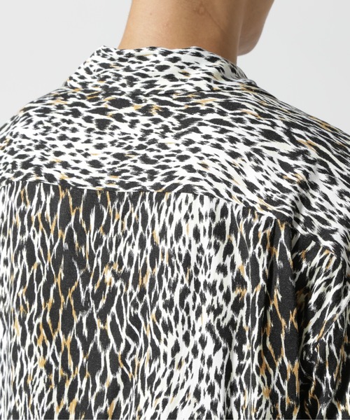 MINEDENIM（マインデニム）Leopard Open Collar SH（シャツ
