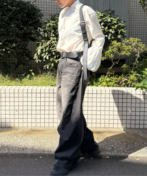 DRAW(ドロー)の「DRAW(ドロー) /バルーン カフ ブラウス(シャツ/ブラウス・レディース・サックスブルー/ホワイト・MEDIUM/LARGE)」の13枚目の写真