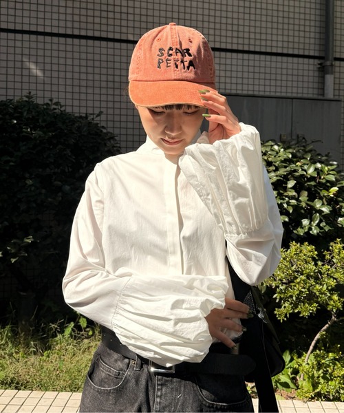 DRAW(ドロー)の「DRAW(ドロー) /バルーン カフ ブラウス(シャツ/ブラウス・レディース・サックスブルー/ホワイト・MEDIUM/LARGE)」の11枚目の写真