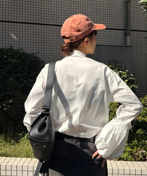 DRAW(ドロー)の「DRAW(ドロー) /バルーン カフ ブラウス(シャツ/ブラウス・レディース・サックスブルー/ホワイト・MEDIUM/LARGE)」の12枚目の写真