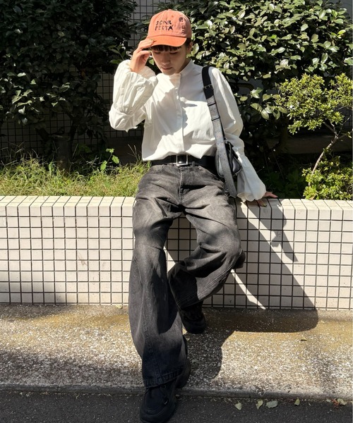 DRAW(ドロー)の「DRAW(ドロー) /バルーン カフ ブラウス(シャツ/ブラウス・レディース・サックスブルー/ホワイト・MEDIUM/LARGE)」の14枚目の写真
