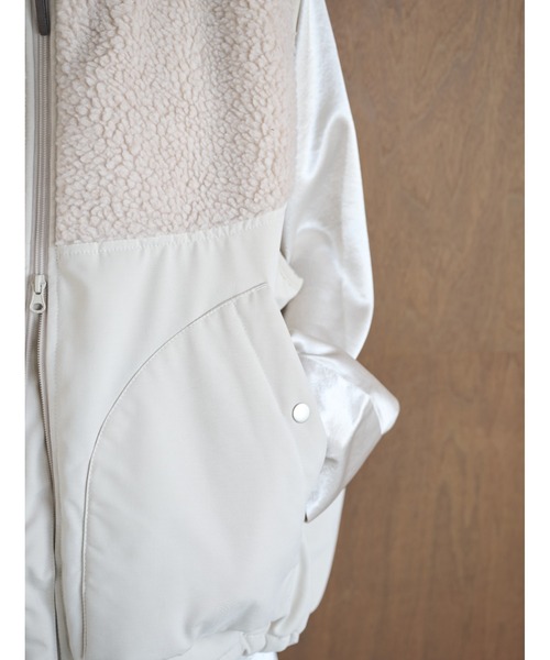 セール】ボア切り替え中綿ダブルジップベスト（ベスト）｜AIC