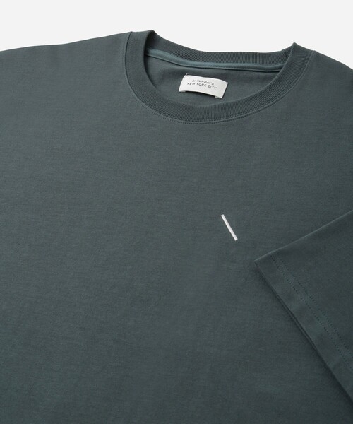 Saturdays NYC（サタデーズ ニューヨークシティ ）の「SATURDAYS Arrangement SS T-Shirt（Tシャツ/カットソー・メンズ・ホワイト/ブルー/ブラック・L/M/S/XL）」の9枚目の写真