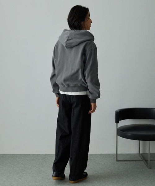 EMMA CLOTHES(エマクローズ)の「11.5oz センタークリースバレルデニムパンツ(デニムパンツ・メンズ・ブラック/グレー/インディゴブルー・S/L/M)」の11枚目の写真