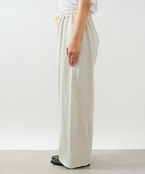 un dix cors（アンディコール）の「《大人なこなれ感》コットン裏毛イージーパンツ（スウェットパンツ・レディース・グレー/ブラウン・FREE）」の14枚目の写真