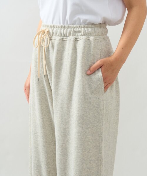 un dix cors（アンディコール）の「《大人なこなれ感》コットン裏毛イージーパンツ（スウェットパンツ・レディース・グレー/ブラウン・FREE）」の16枚目の写真