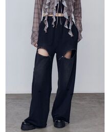 EMODA | ホールクラッシュスウェットパンツ(スウェットパンツ)