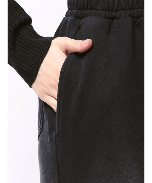 EMODA(エモダ)の「ホールクラッシュスウェットパンツ(スウェットパンツ・レディース・ブラック/グレー・FREE)」の16枚目の写真