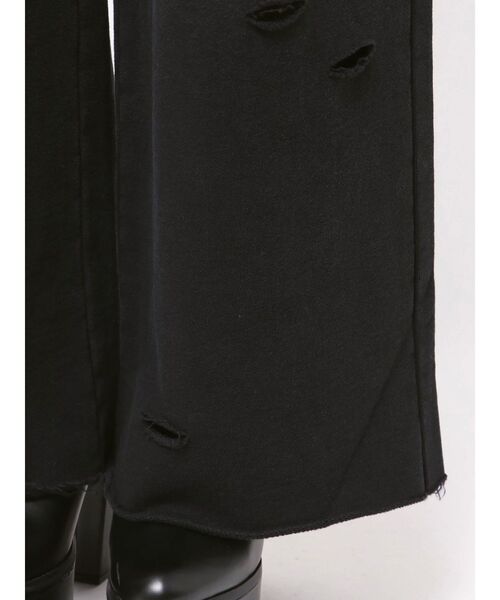 EMODA(エモダ)の「ホールクラッシュスウェットパンツ(スウェットパンツ・レディース・ブラック/グレー・FREE)」の17枚目の写真