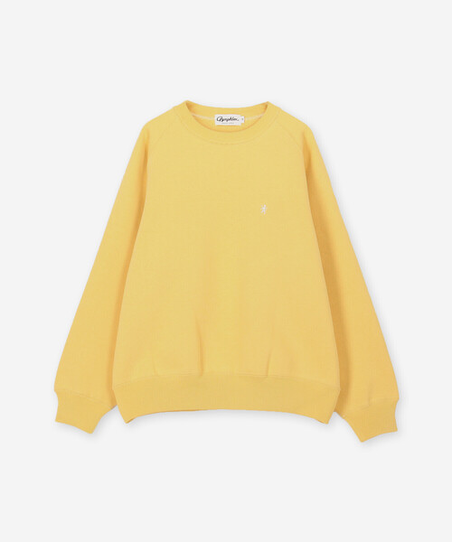 ●F372【アメリカ製】 長袖 スウェットシャツ イエロー系 ladies【M】 ○F372【アメリカ製】 長袖 スウェットシャツ イエロー系 ladies