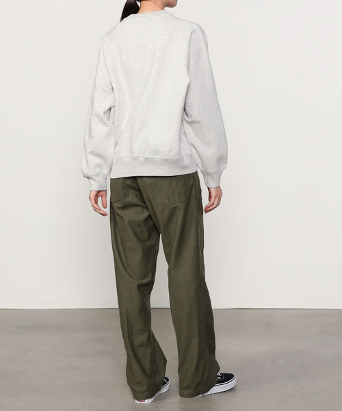 GYMPHLEX（ジムフレックス）の「Gymphlex | 長袖 スウェットプルオーバー WOMEN（スウェット・レディース・イエロー系その他/オフホワイト/グレー・12/14）」の7枚目の写真