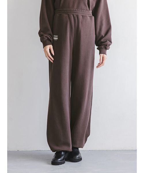 SNIDEL(スナイデル)の「【NUTMEG】コラボスウェットパンツ(その他パンツ・レディース・グレー/ホワイト/グリーン/ブラウン・F)」の7枚目の写真